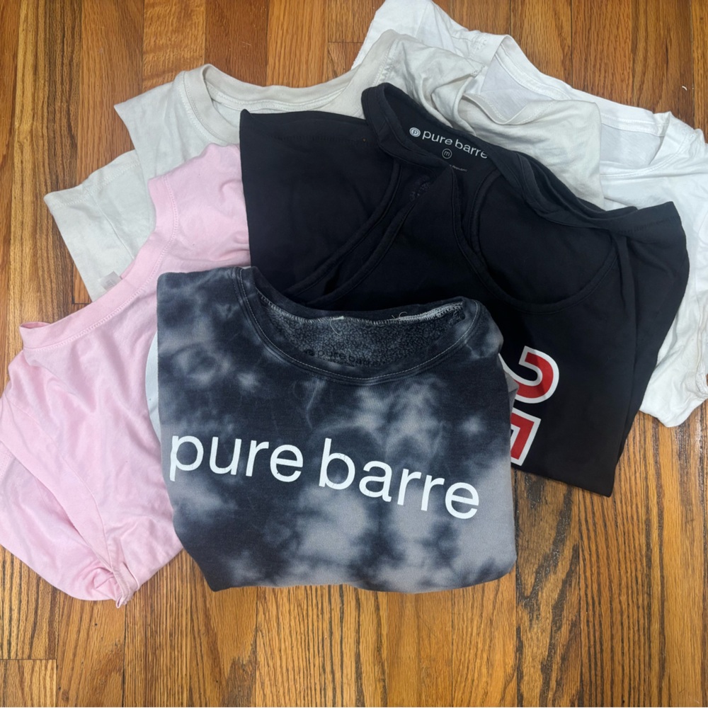 Pure Barre Sweatshirt and T-Shirt Bundle